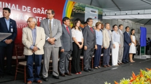 São Luiz - MA, 10/08/2015. Presidenta Dilma Rousseff, durante cerimônia de inauguração do Terminal de Grãos do Maranhão - TEGRAM. Foto: Roberto Stuckert Filho/PR